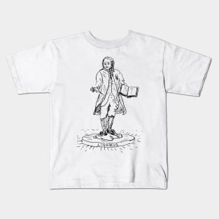 Linnaeus, Father of Botany Kids T-Shirt